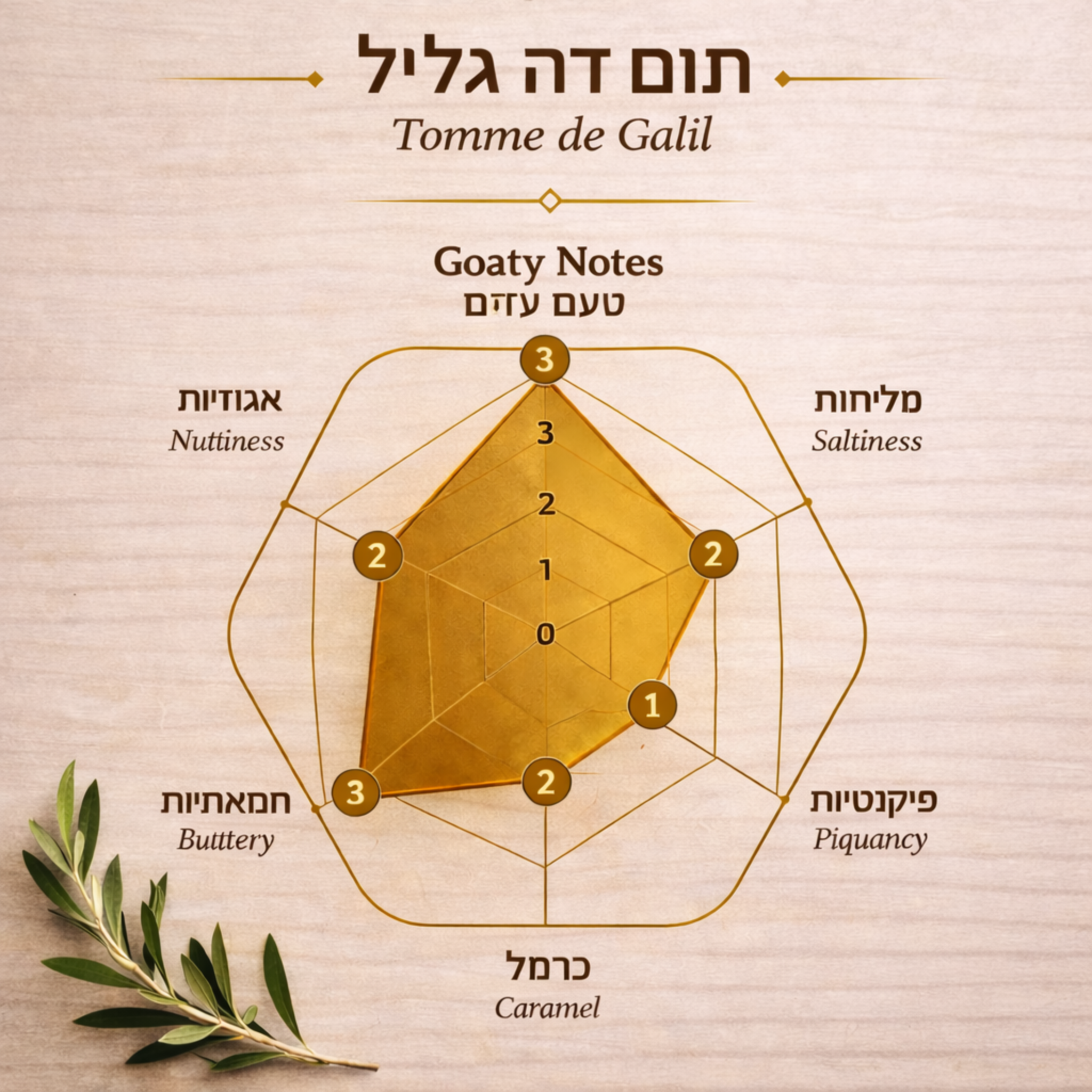 פרופיל טעמים